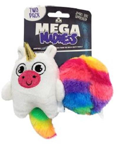 Mega Madness Small Dog Unicorn 2pk*