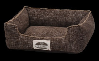 Happy Tails Chenille Cuddler Classic Dog Bed