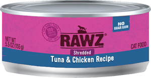 Rawz Cat Cans Shredded Tuna & Chicken 5.5oz