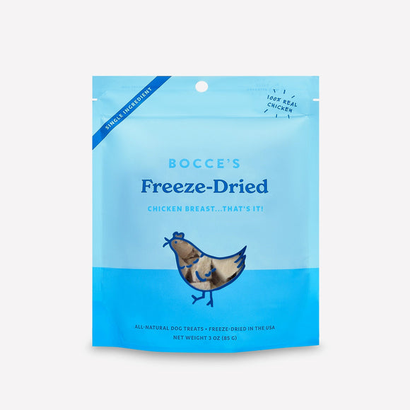 Bocces Freeze Dried Chicken Breast Treat 3oz