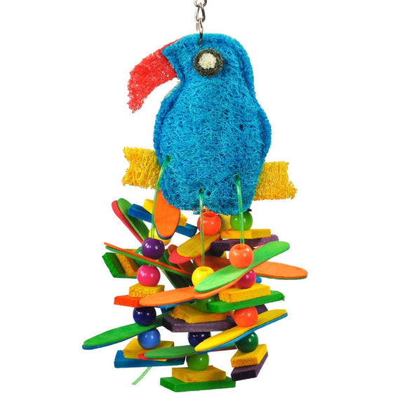 A&E Cages Happy Beaks Toucan Sam Bird Toy