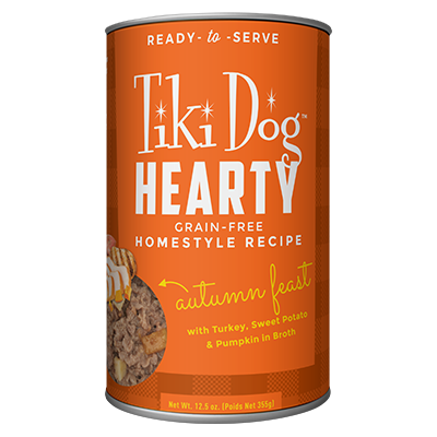 Tiki Dog Hearty Autumn Feast Stew Turkey*