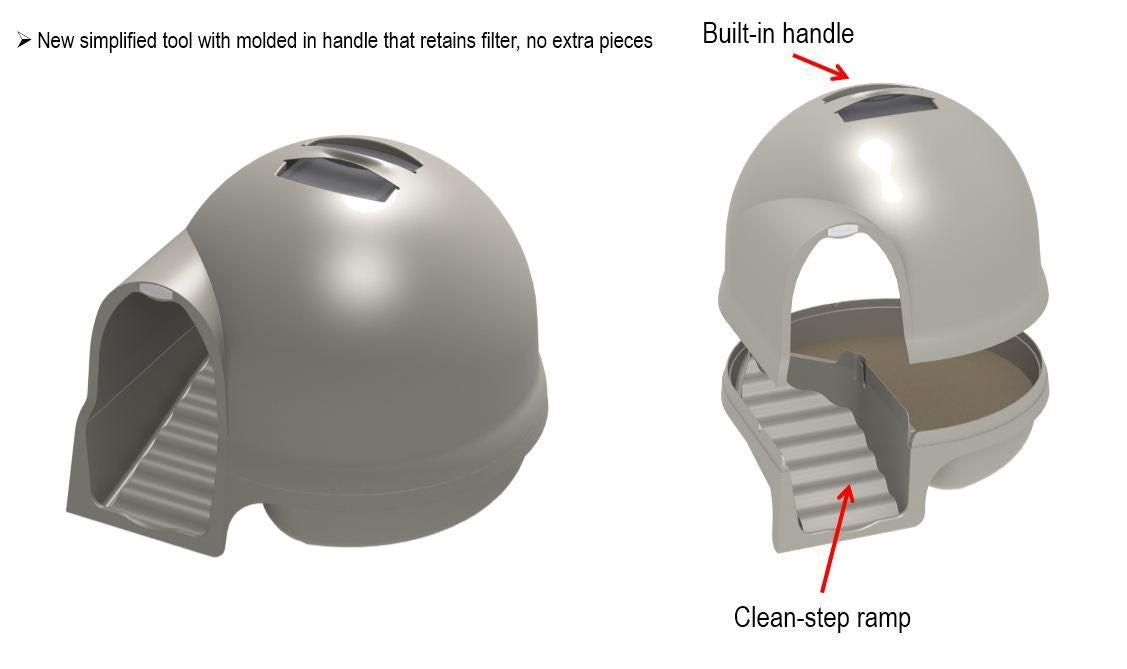 Petmate Booda Clean Step Pearl – Firehouse Pet Shop