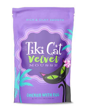 Tiki Cat Velvet Mousse PCH Chicken Egg 2.8z*