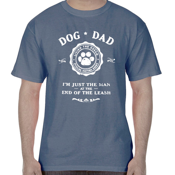 Spoiled Rotten Dogz Shirt Tee Dog Dad Blue