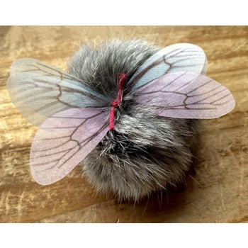 Whiskers 'n Paws Natural Rabbit Fur with Wings