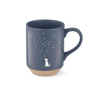 Fringe Celestial Dog Stoneware Mug