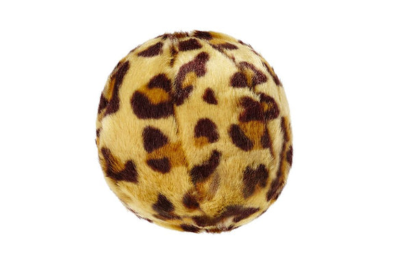 Fluff & Tuff Leopard Ball Small