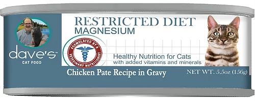 Dave s Cat Restricted Diet Magnesium Chicken Liver 5.5oz