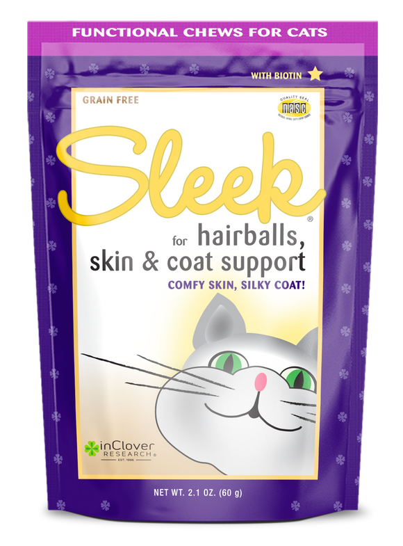 InClover Sleek Hairballs Cat Treat