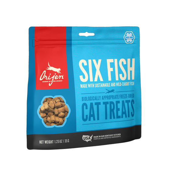 Orijen Cat Treat USA FZD 6 Fish 1.25oz