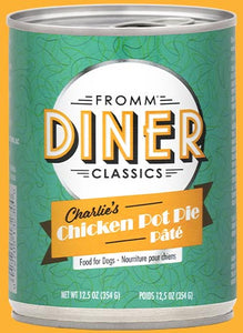 Fromm Diner Classics Charlies Chicken Pot Pie Pate 12.5oz