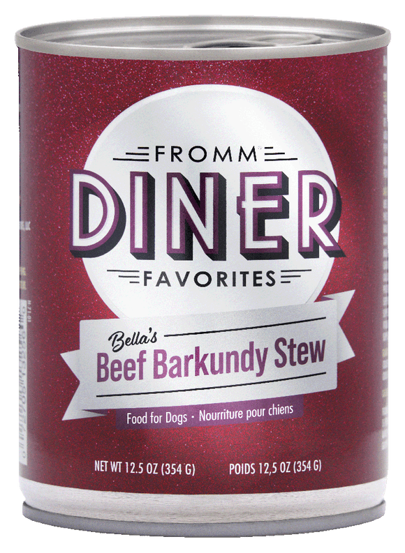 Fromm Diner Favorites Bella's Beef Barkundy Stew 12.5oz