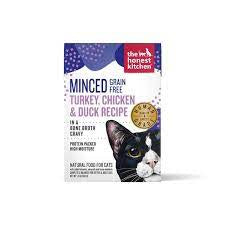 The Honest Kitchen Cat Minced Chicken Turkey Duck 5.5oz*