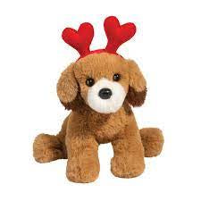 Douglas Doodle Dog With Heart Headband