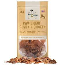 Mika & Sammy's Dehydrated Paw Lickin' Pumpkin Chicken Treats