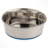 OurPets Rubber Bonded Stainless Bowl 4.5qt 13cup