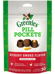 Greenies Pill Pockets Hickory Smoke Dog