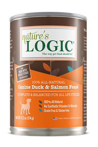 Nature's Logic K9 Duck & Salmon 13.2oz*