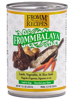 Fromm Frommbalaya K9 Cans Lamb Rice 12.5oz