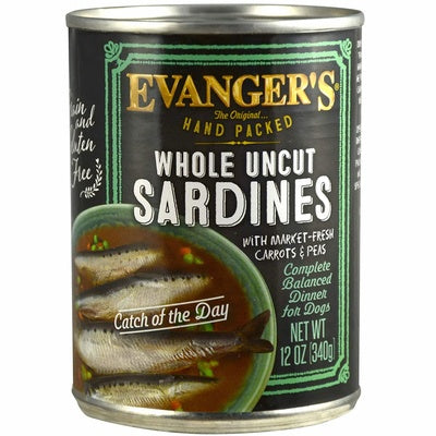 Evangers Catch of the Day Sardines Dog 13oz