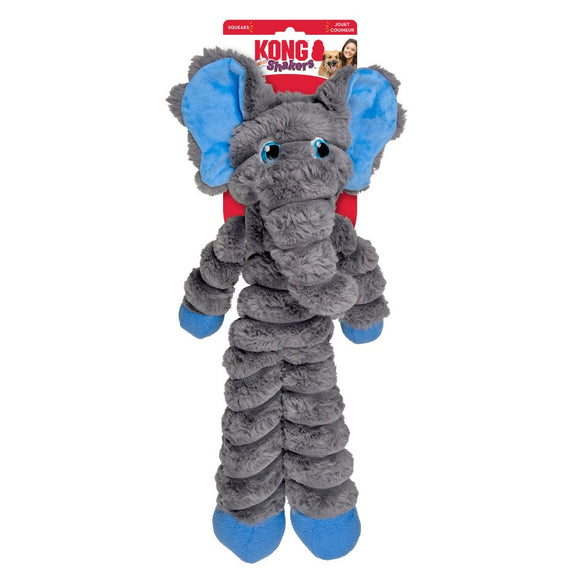 Kong Shakers Crumple Elephant Grey XL