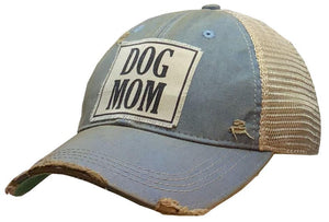 Vintage Life Distressed Trucker Cap Dog Mom