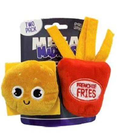 Mega Madness Small Dog Burger Fries 2pk