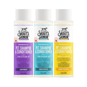 Skout's Honor Shampoo/Conditioner Honeysuckle 16oz