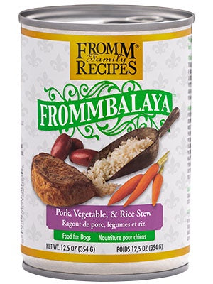 Fromm Frommbalaya K9 Cans Pork Rice 12.5oz