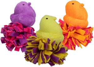 Peeps Plush Chick Fleece Bottom Toys