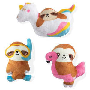 Fringe Summer Sloths 3pk Toy