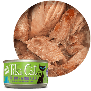 Tiki Cat Luau Ahi Tuna Mackerel In Tuna Consomme 2.8oz