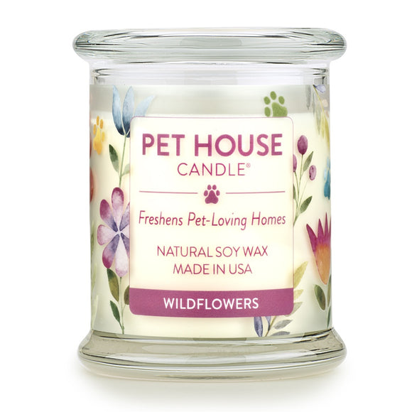 Pet House Candles Wildflowers