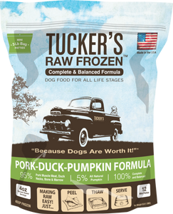 Tucker's Frozen GF Pork Duck