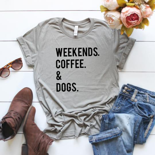 Top Crate Weekends Coffee & Dogs Pink