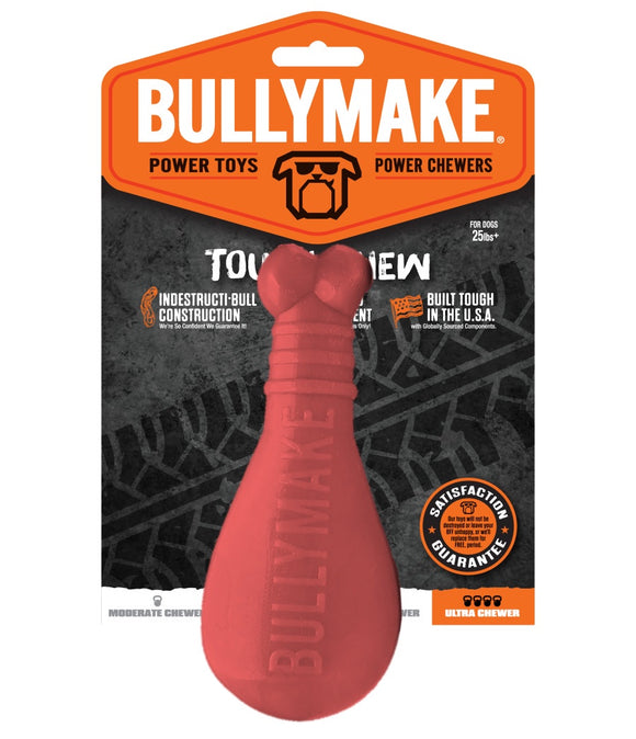Bullymake Tough Chew Red Turkey Leg
