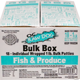 OC Raw Dog Fish Produce Patties