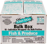 OC Raw Dog Fish Produce Patties
