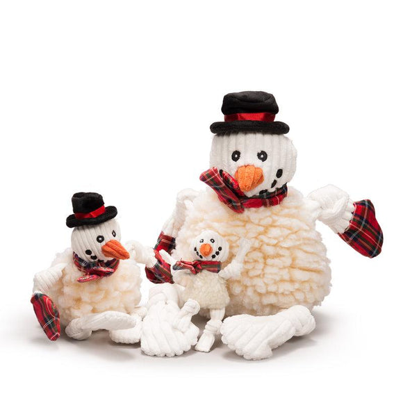 HuggleHounds Fluffer Knottie McSnowy Snowman