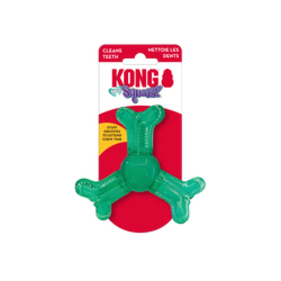 Kong Squeezz Dental Roller Bone