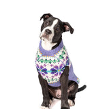 Chilly Dog Lavender Flowers Sweater*