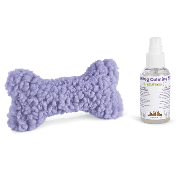 Hugglehounds Lavender Bone Calm Spray Set