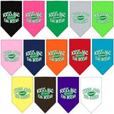 Mirage Bandana Kiss Me I'm Irish Lime Green