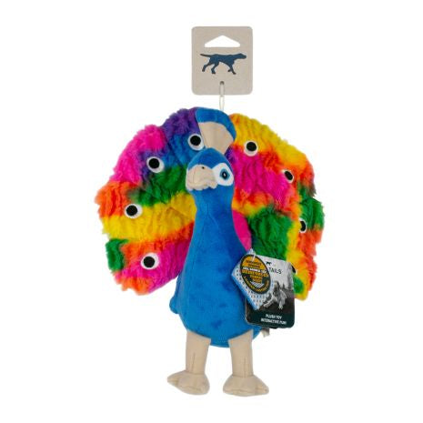 Tall Tails Squeaker Peacock 9in *