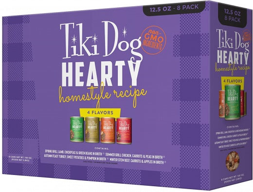 Tiki Dog Hearty Variety 8 Pack*