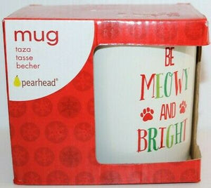 Pearhead Mug Be Meowy And Bright