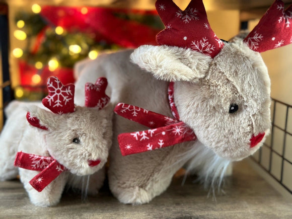 HuggleHounds Jingle all the Way Rudy Reindeer Squooshie