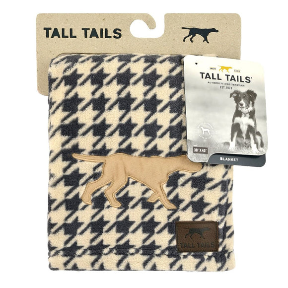 Tall Tails Blanket Houndstooth