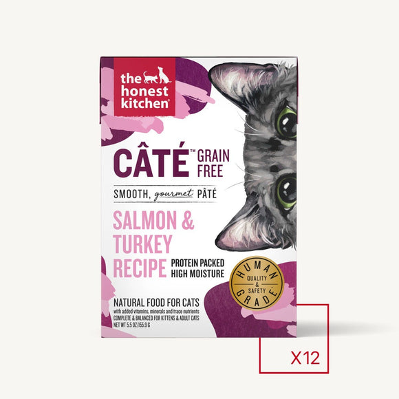 The Honest Kitchen Cate Salmon Turkey 5.5oz*